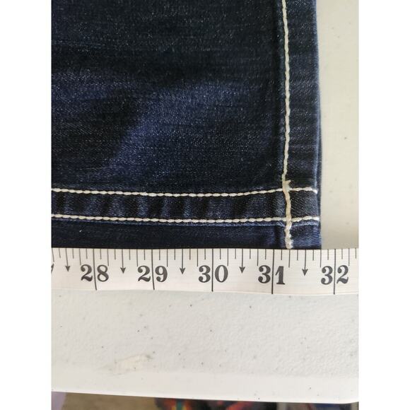 BKE Stella Bootcut Jeans Women's 29×31.5 factory distressing preppy rodeo - Picture 11 of 11